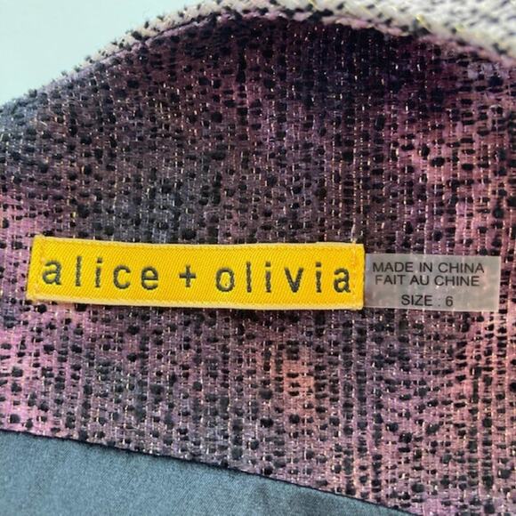 Alice + Olivia Marie Tulip Skirt Bubble Dress Size 6 Artsy Coquette - Picture 5 of 6